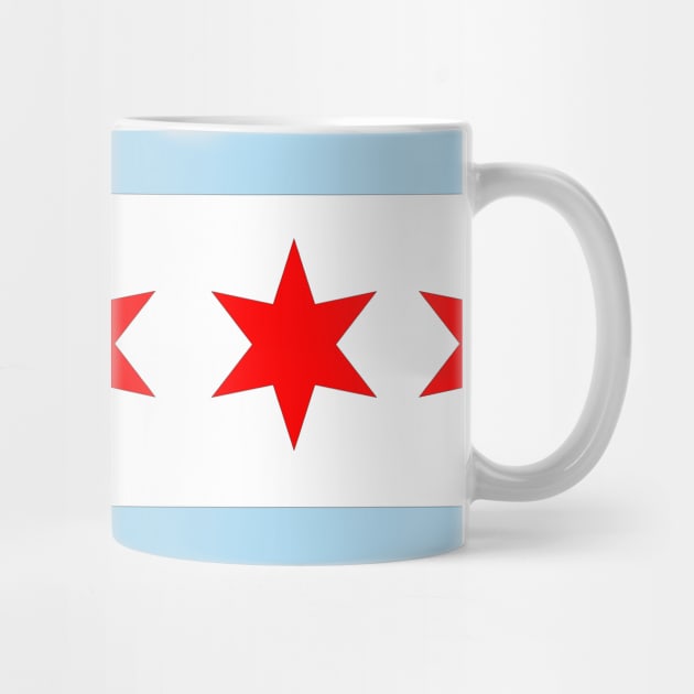 Chicago Flag by dhuffines